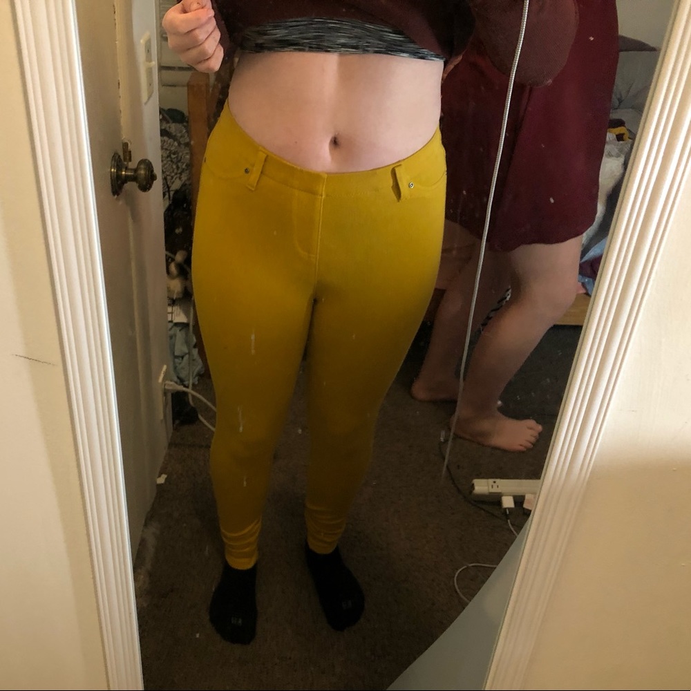 Yellow Jeggings